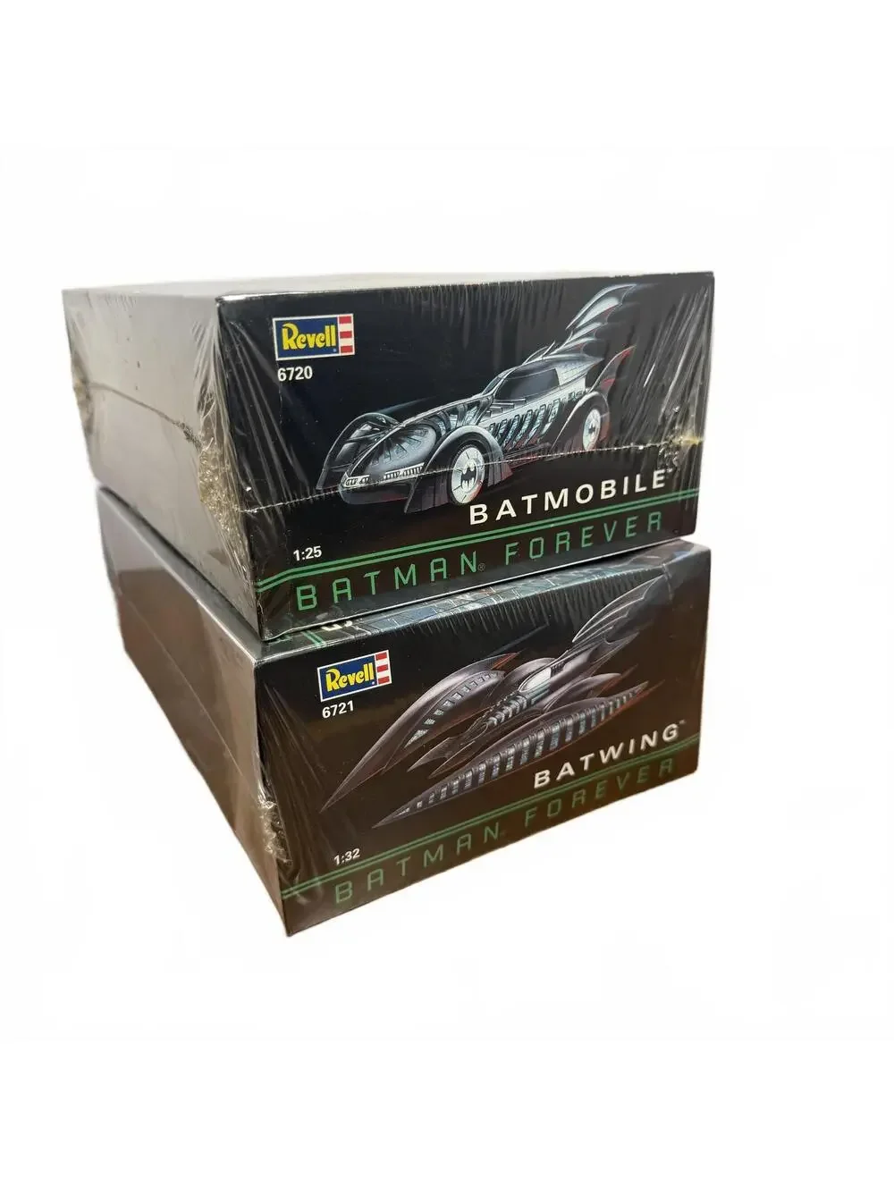 Revell Batman Forever Batmobile 6720 & Batwing 6721 Model Kit Sealed Lot 1995